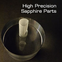 High precision sapphire parts