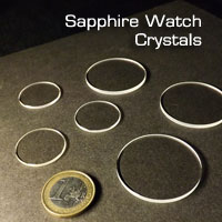 Sapphire watch crystals
